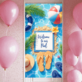 thumbnail image 7 of Decorative Summer Pool Banner Welcome Pool Beach Theme for Outdoor Party Kids Gathering Poolside Celebration, 7 of 7