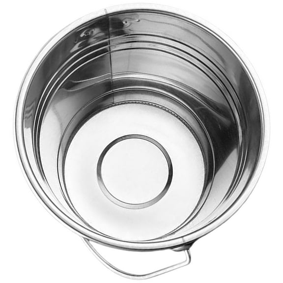 FUEENIRVA Bucket Stainless Steel 1Pack 6.0x5.2x4.0in