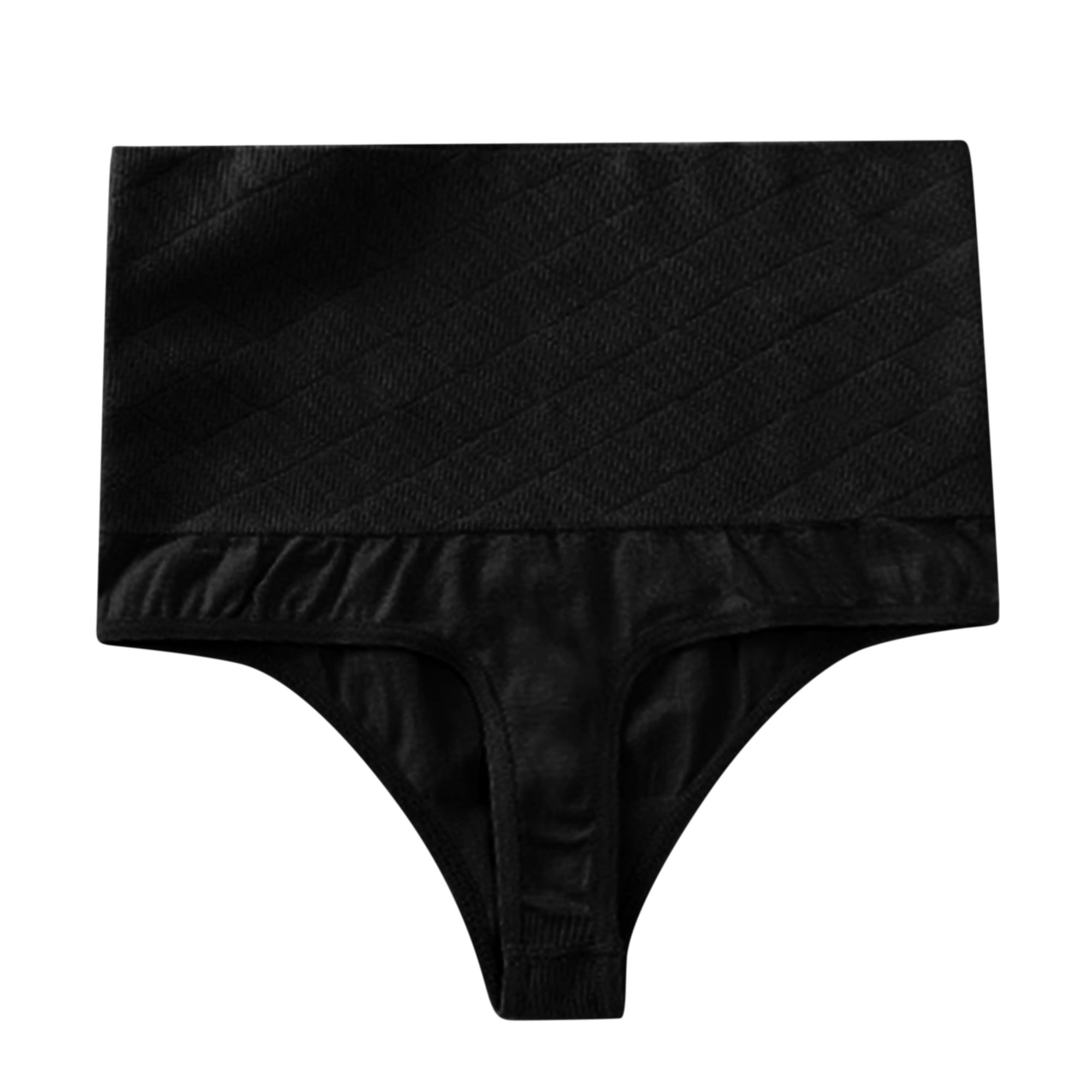 Unique Bargains Women's Tummy Control Shapewear Slimmer High Waist Briefs L Black
