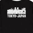 thumbnail image 4 of Inktastic Tokyo Japan City Skyline with Grunge Boys or Girls Long Sleeve Toddler T-Shirt, 4 of 5