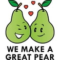 thumbnail image 3 of CafePress - We Make A Great Pear Men's Light Pajamas - Men's Light Loose Fit Cotton Pajama Set, 3 of 7