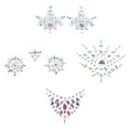 thumbnail image 2 of Crystal Bra Stickers Adhesive Diamond Beads Breast Pasties Shiny Tattoo Sticker, 2 of 5
