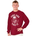 thumbnail image 5 of Defend Freedom Liberty Flag Skull Long Sleeve TShirt Men Women Brisco Brands 2X, 5 of 6