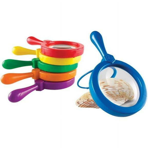 4 in. Primary Science Jumbo Magnifiers, Set of 6