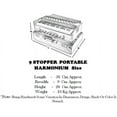 thumbnail image 5 of BINA Multifold Bellow 42 Keys 9 Stopper Portable Harmonium with 3½ Octaves Double Reed, 5 of 5