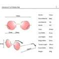 thumbnail image 4 of Gafas de sol polarizadas redondas vintage John Lennon para hombres y mujeres Gafas de sol hippie circulares Aikeco, 4 of 4