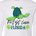 thumbnail image 4 of Inktastic Port St. Lucie, Florida Happy Sea Turtle Long Sleeve Youth T-Shirt, 4 of 5