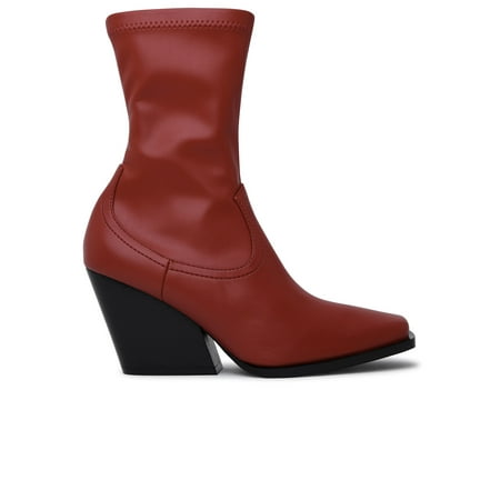 

STELLA McCARTNEY STIVALETTO TEXANO IN MISTO POLIURETANO TERRA