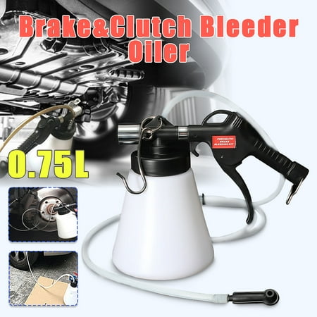 0.75L Pneumatic brakeoiler Brake Clutch Bleeding Bleeder Tool Kit Vacuum Type Oiler