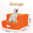 thumbnail image 1 of New Breathable Mesh Foldable Pet Stairs Detachable Pet Bed Cat Dog Ramp 2 Steps, 1 of 1