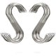 thumbnail image 1 of Pack de 20 Ganchos en Forma de S de Acero Inoxidable de 8.6 cm Soporte Pesado Multiusos para Cocina Baño Jardín y Taller, 1 of 5