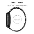 thumbnail image 3 of Five Beads Metal Watch Strap+Anti-Wear Protective Case for Apple Watch Series 3/2/1 38mm, 3 of 5