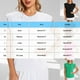 thumbnail image 3 of mfyjkho Tops Casuales Para Mujer, Camiseta De Tirantes Informal, Holgada, Cómoda Y De Manga Corta Con Cuello Redondo Para Mujer Tops Para Salir S, 3 of 4