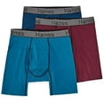 thumbnail image 3 of Hanes Premium Men's Boxer Briefs 6-Pack Cotton Modal Blend Luxury Softness FreshIQ, 3 of 5