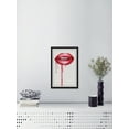 thumbnail image 4 of Marmont Hill "Kissable Lips" Framed Painting Art Print, 12.00" x 1.50", 4 of 6