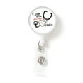 thumbnail image 4 of Milue Round Badge Holder with Clip Retractable Badge Reel for School Office Factory, 4 of 21