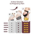 thumbnail image 4 of Momcozy Pregnancy Belly Band, CozySupport Ergonest Maternity Belly Band, Invisible Pregnancy Belt for Back, Abdomen, Waist, 4 of 8