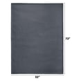 thumbnail image 4 of Allswell TENCEL™ Lyocell and Cotton Blend Throw, Gray Shark, 52" x 72", 4 of 5