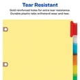 thumbnail image 6 of Avery Big Tab Insertable Dividers, Buff Paper, 8 Multicolor Tabs, 6 of 8