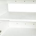thumbnail image 6 of New Wall Mounted Cabinet, 2 Doors, Adjustable Shelf, White, 11.81 "D x 31.50"W x 29.92 "H Modern Style, Bathroom & Kitchen, 6 of 8