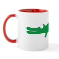 thumbnail image 2 of CafePress - Alligator Mugs - 11 oz Ceramic Mug - Novelty Coffee Tea Cup, 2 of 6