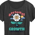 thumbnail image 3 of Instant Message - Personal Growth Isn't Always Easy - Women's Short Sleeve Graphic T-Shirt, 3 of 6