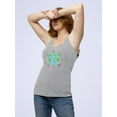 thumbnail image 2 of Rainbow Hope Collection C. Racerback Tank Women -June Erica Vess Designs, Female Medium, 2 of 4