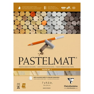 Clairefontaine Pastelmat Sheet - 27-1/2 inch x 39-1/2 inch, White, 1 Sheet