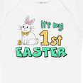 thumbnail image 4 of Inktastic It's My 1st Easter with Cute Chick and Bunny Boys or Girls Baby Bodysuit, 4 of 5