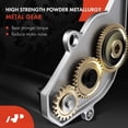 thumbnail image 5 of A-Premium Transfer Case Shift Motor Replacement for Ford Expedition F-150 F-150 Heritage F-250 F-250 HD Lobo Lincoln Navigator Fits select: 1996-2003 FORD F150, 1996-1999 FORD F250, 5 of 8