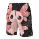 thumbnail image 4 of Fotbe Cute Axolotl Sakura Blossoms B Trajes de Baño Estampados para Hombre, Shorts de Verano de Secado Rápido, Ropa de Playa, Bañadores-X-Large, 4 of 6