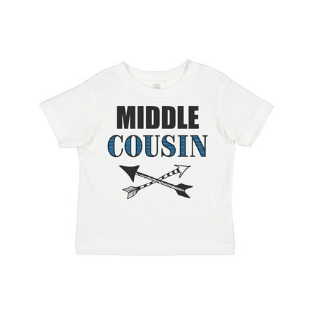 

Inktastic Middle Cousin with Arrows Gift Toddler Boy Girl T-Shirt