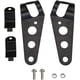 thumbnail image 1 of Soportes de montaje de faro de motocicleta Oreja de horquilla de 35 mm-46 mm para Chopper Cafe Racer (negro), 1 of 5