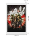 thumbnail image 2 of Ghostbusters Diamond Arts Kits for Adults Diamond Art Gem Art Painting Full Drill Round Art Gem Painting Kit for Home Wall Decor 8"x12", 2 of 8