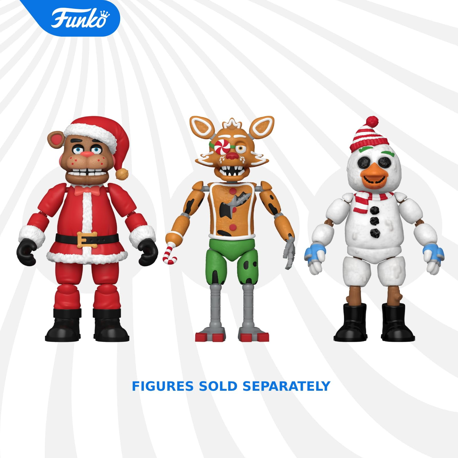 Funko, Action Figure, FNAF- Holiday Foxy, Collectible Toy
