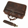 thumbnail image 2 of Men's First Layer Cowhide Portable Briefcase,3319 Brown 44cm Large, 2 of 2