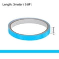 thumbnail image 2 of Unique Bargains 4 Rouleaux 0.3 Pouces x 9.8 Pieds Bande Fluorescente Phosphorescente pour Animaux, Bleu, 2 of 5