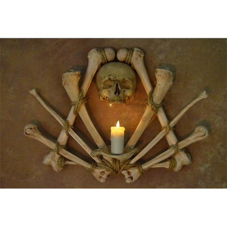 

Skull & Bone Sconce No Candle