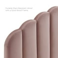 thumbnail image 4 of Veronique Twin Performance Velvet Headboard - Dusty Rose, 4 of 4