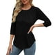 thumbnail image 5 of Tops bonitos,Blusa de encaje con escote en V para mujer, informal, de manga corta, de poliéster, holgada, para uso diario, sopatenor, 5 of 9