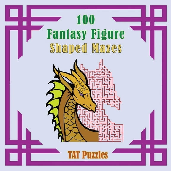 Fantasy Figure Shaped Mazes, (Paperback)