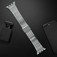 thumbnail image 4 of BRADCET Metal Stainless Steel Band Compatible with Apple Watch Band iWatch Bands 38mm 40mm 41mm 42mm 44mm 45mm 49mm, Quick Release Watch for  iWacth Series Ultra 9 8 7 SE 6 5 4 3 2 1, 4 of 7