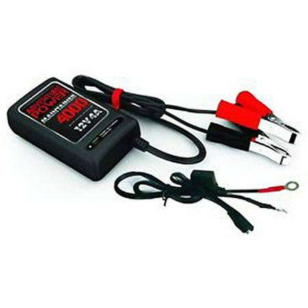 12v 4 Amp Battery Charger Maintainer For Atv Rv Batteries Walmart Com