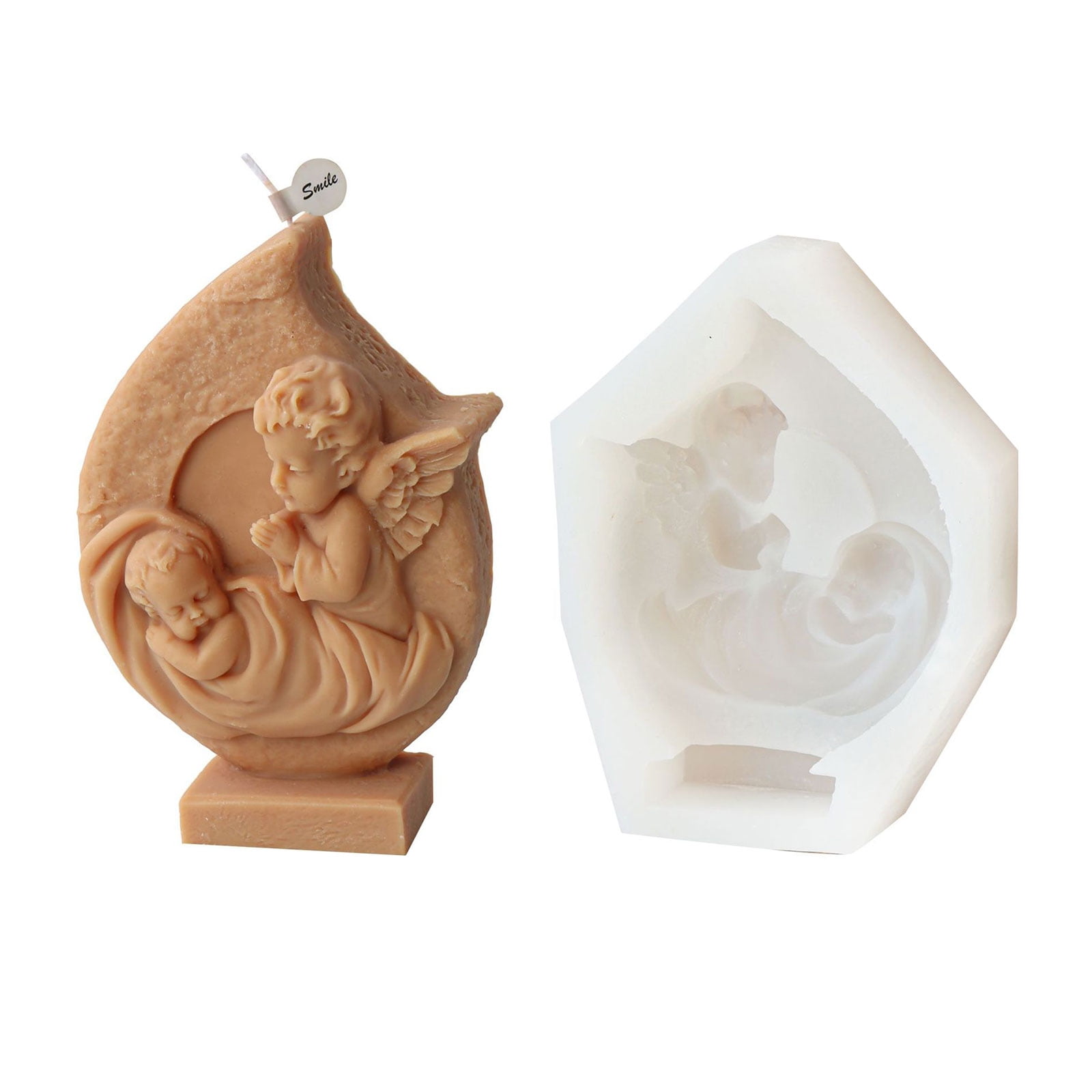 Photo Frame Fairy Silicone Mold Handmade Plaster Resin Soap Making Tools Home Decorations Crafts