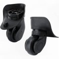 thumbnail image 1 of Durable Silent Rubber Wheels Pair for Premium Luggage Repair and Replacement, 1 of 5