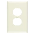 thumbnail image 1 of TPJ8LACC70 Duplex Jumbo Wall Plate, 1 Gang, Almond, 1 of 1