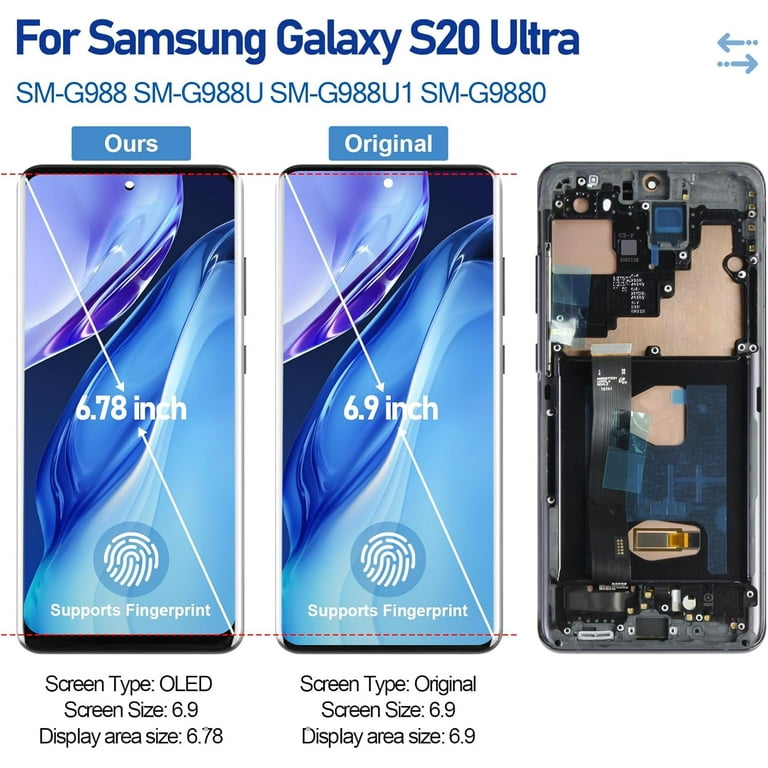 Ultra Lcd Screen Replacement Samsung S20 5g Display OLED) Screen