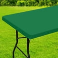 thumbnail image 1 of Mantel de poliéster impermeable Homing para mesa plegable de 6 pies, 1 of 9