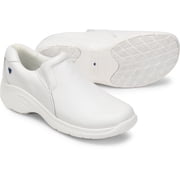 Nurse Mates Womens Dove Medical Professional Slip-On Walking Shoe (White, 7.5 Wide)
