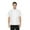 White, variant on TOPTIE Short Sleeve Chef Coat Jacket White Lightweight Button Chef Uniform